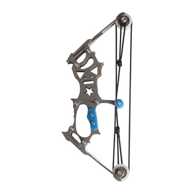 Mini Metal Small Bow Five-star Composite Pulley Bow And Arrow Set