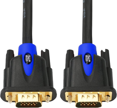 VGA Cable, VGA to VGA HD15 Monitor Cable for PC Laptop TV Projector-3Feet