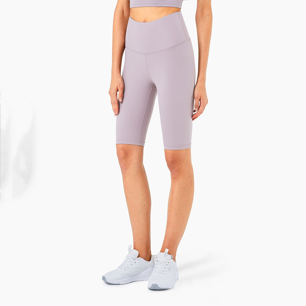 High Waist Tummy Peach Hip Fitness Shorts