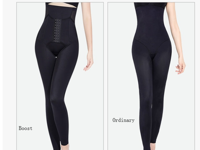 Slimming thigh high waist abdomen shaping pants