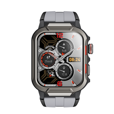 Smart Watch for Men 3ATM Waterproof Smartwatch 1.96 inch screen for Android and iOS Phones Fitness Tracker Watch with 100+ Sports Modes