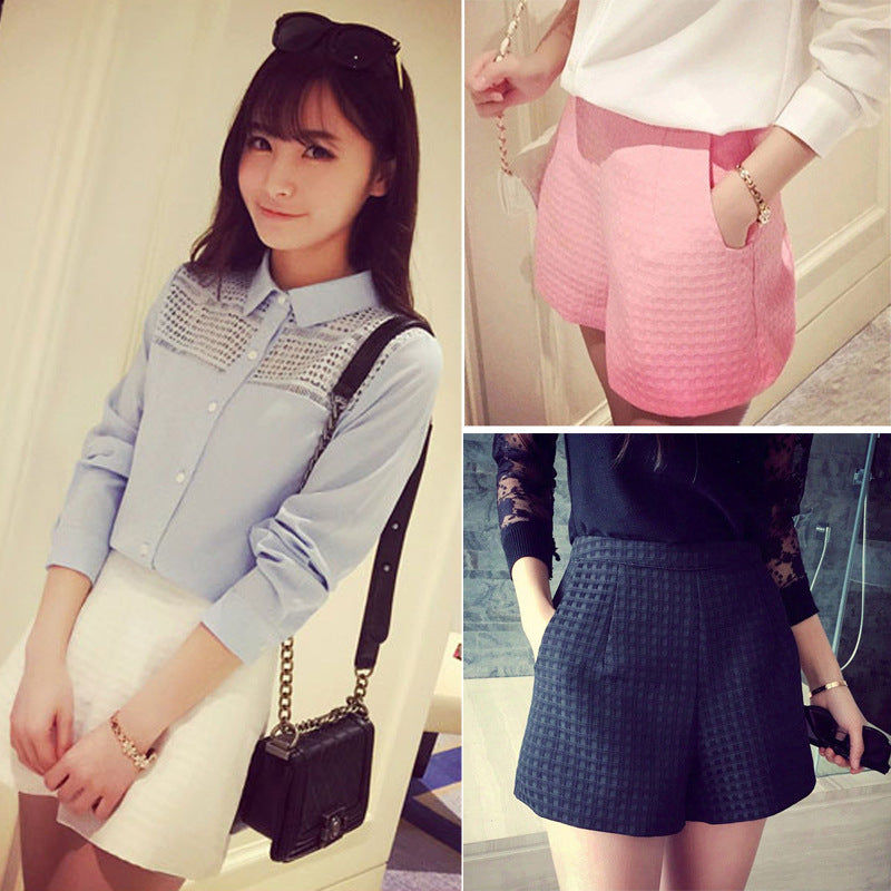 Wide Thigh High Waist Shorts