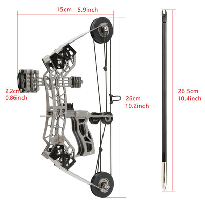 Battleship Mini Bow And Arrow Cam Bow Shooting Sports