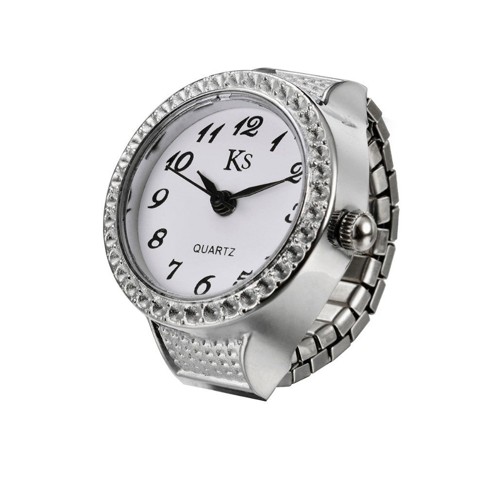 Simple Atmosphere Ring Men And Women Couple Small Jewelry Watch
