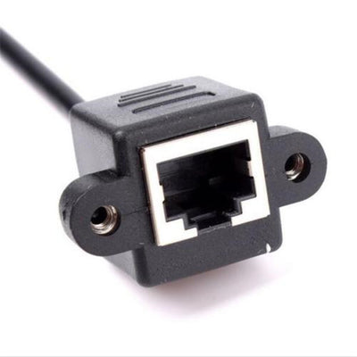 Network Cable Extension Cable Network Male To Female Tape Screw Hole