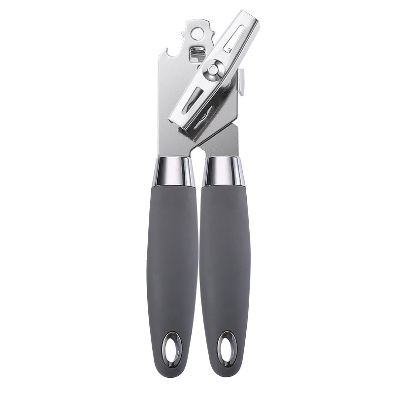 Stainless Steel Kitchen Utensils Set With Rubber Plastic Handle