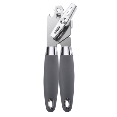 Stainless Steel Kitchen Utensils Set With Rubber Plastic Handle