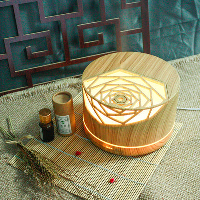 New Wood Grain Aromatherapy Machine Essential Oil Diffuser