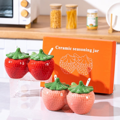 Household Creative Kitchen Utensils Seasoning Bottle Ceramic