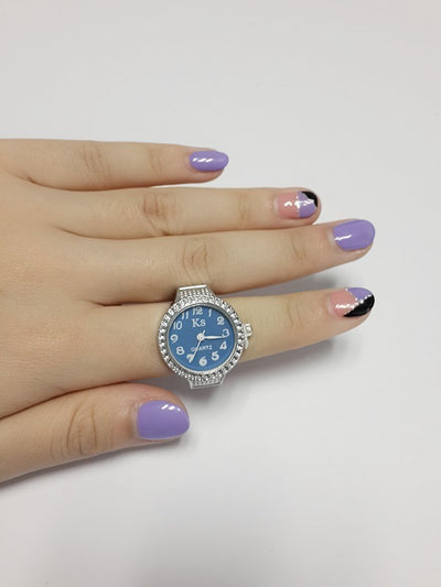 Simple Atmosphere Ring Men And Women Couple Small Jewelry Watch