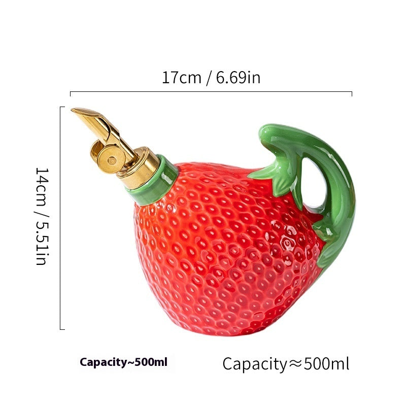 Household Creative Kitchen Utensils Seasoning Bottle Ceramic