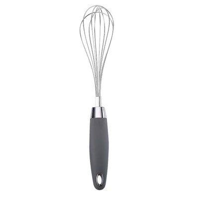 Stainless Steel Kitchen Utensils Set With Rubber Plastic Handle