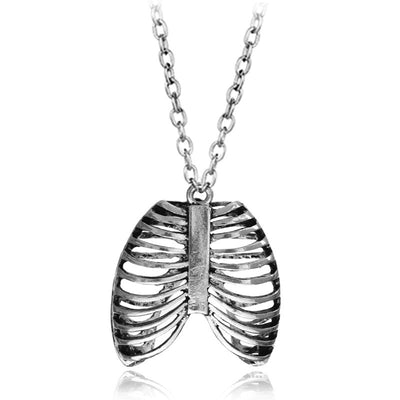 European And American Jewelry Necklace Human Anatomy Pendant Necklace
