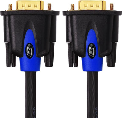 VGA Cable, VGA to VGA HD15 Monitor Cable for PC Laptop TV Projector-3Feet