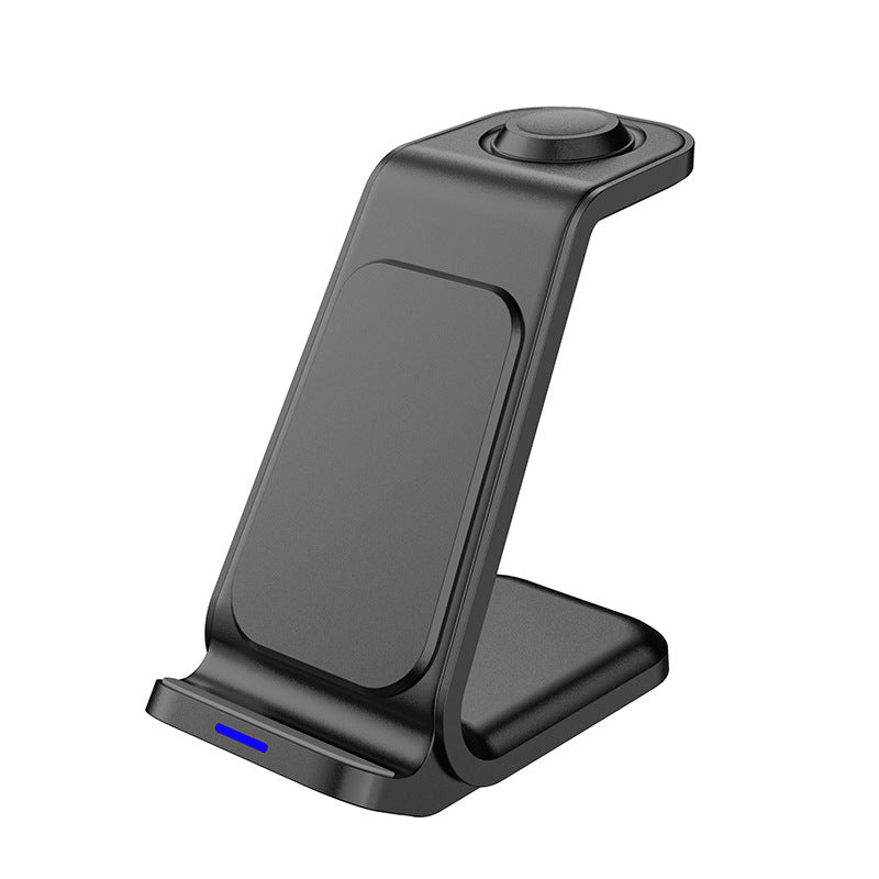 Multifunctional Three-in-one Wireless Charger Electrical Appliance Stand Desktop Vertical 15W Fast Charge Wireless Charger