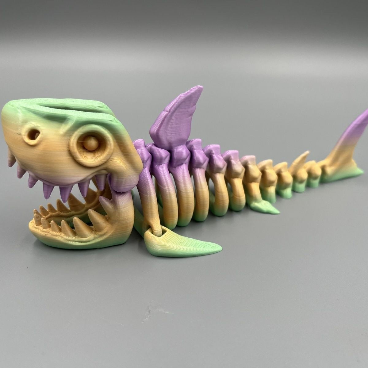 3D Printing Shark Whole Body Movable Joint Creative Toy Decoration