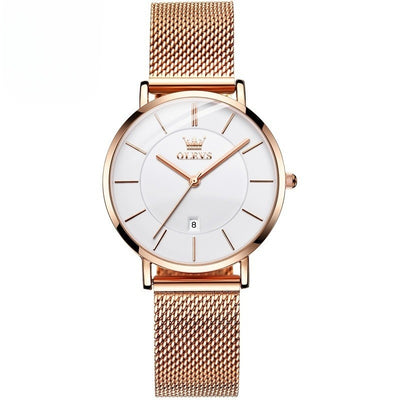 Valentine's Day Thin Men And Women Couple Electronic Quartz Watch
