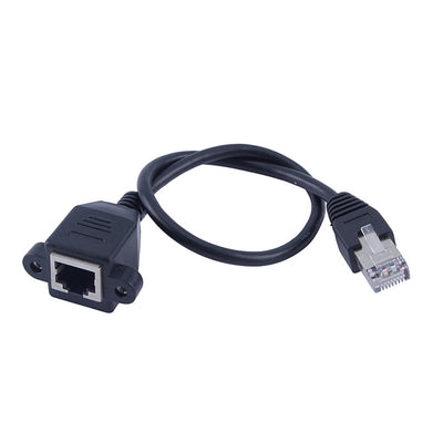 Computer Network Extension With Ear Rj45 Male To Female Network Cable Extension Cable